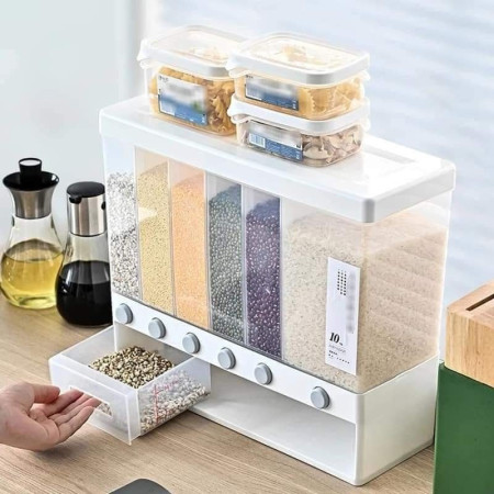 6 in1 Kitchen Storage Food Box